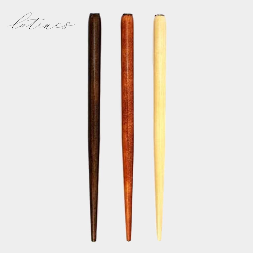 دسته قلم چوبی براوس