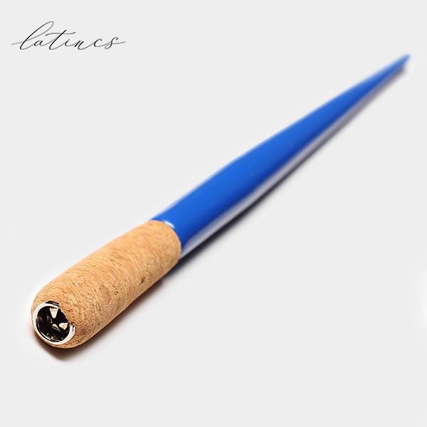 دسته قلم دیپ چوب‌پنبه‌دار آبی