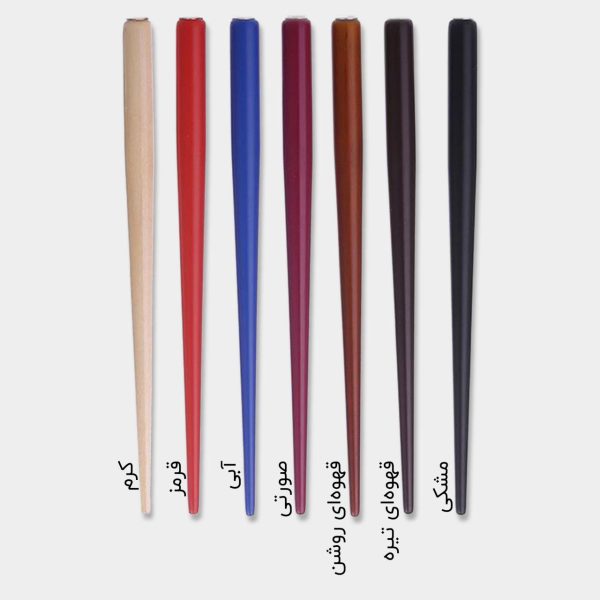 دسته قلم دیپ چوبی مدل رنگین کمان
