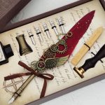 ست کالیگرافی قلم پر نگینی ویژه