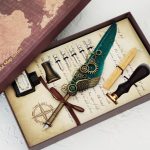 ست کالیگرافی قلم پر نگینی ویژه