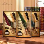 ست کالیگرافی قلم پر نگینی ویژه