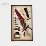 ست کالیگرافی قلم پر نگینی ویژه