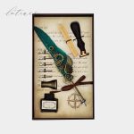 ست کالیگرافی قلم پر نگینی ویژه