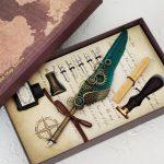 ست کالیگرافی قلم پر نگینی ویژه