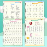 مجموعه دفترهای آموزش خوشنویسی و نقاشی ویژه کودکان